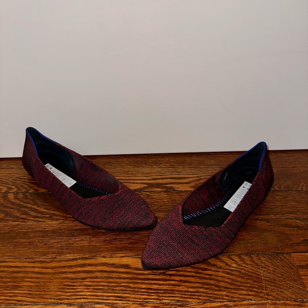 Rothy’s The Point Crimson Heather